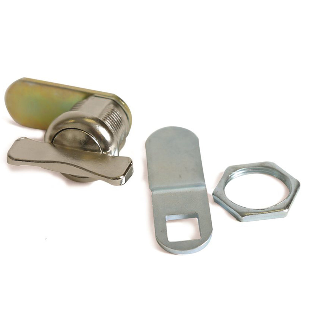 Camco 44333 Steel RV Thumb Operated Offset Cam Lock, 5/8 Inches Thick (Open Box)