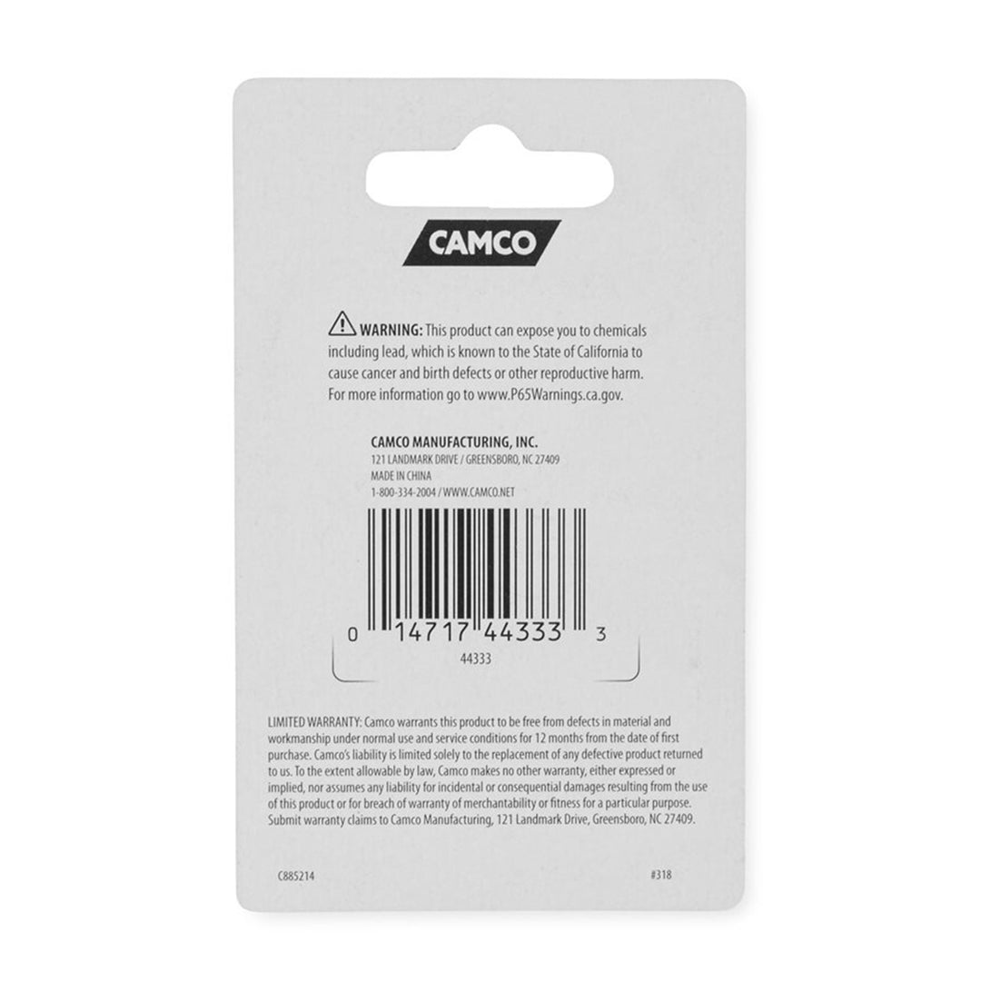 Camco 44333 Steel RV Thumb Operated Offset Cam Lock, 5/8 Inches Thick (Open Box)