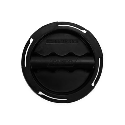 Camco 39753 Plastic RV Sewer Hose Connection Replacement Storage Caps, Black - VMInnovations