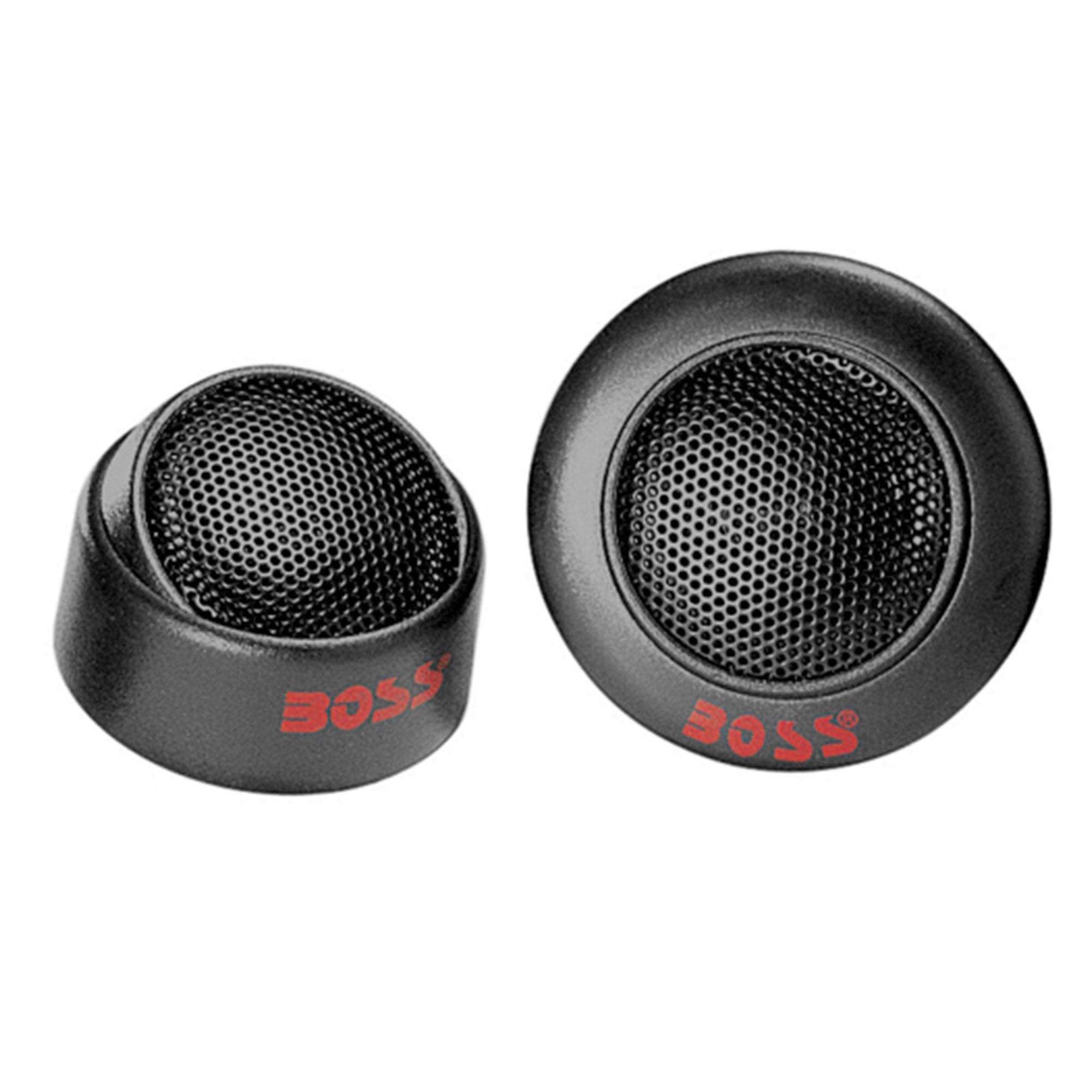BOSS TW-15 500W 1" Micro Dome Car Audio Tweeters + External Crossovers, 2 Pack