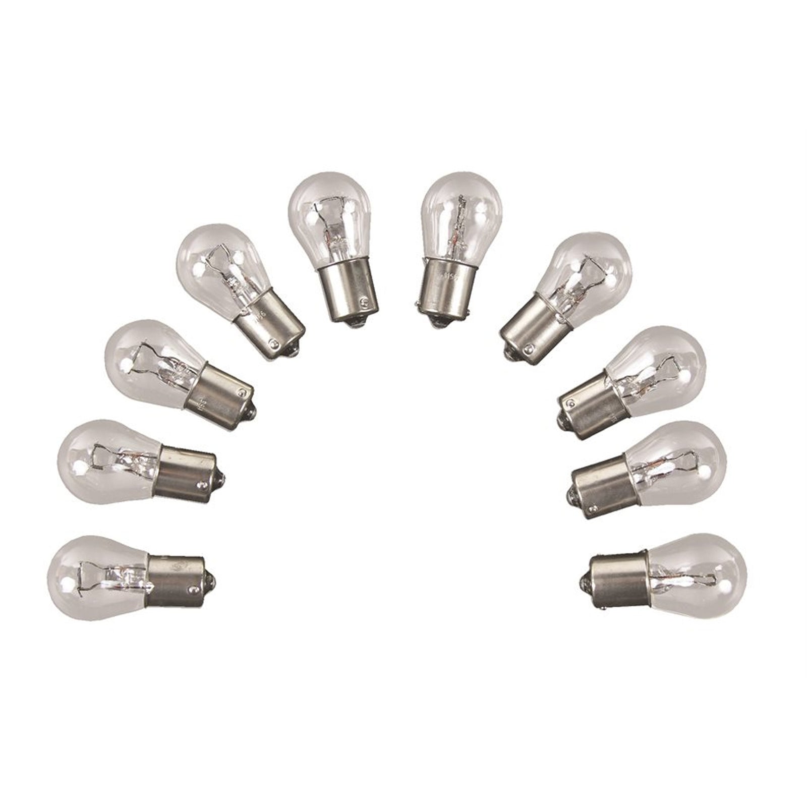 Camco 54788 Replacement 1141 Style Backup Light Bulbs for Auto or RV, (10 Pack) - VMInnovations