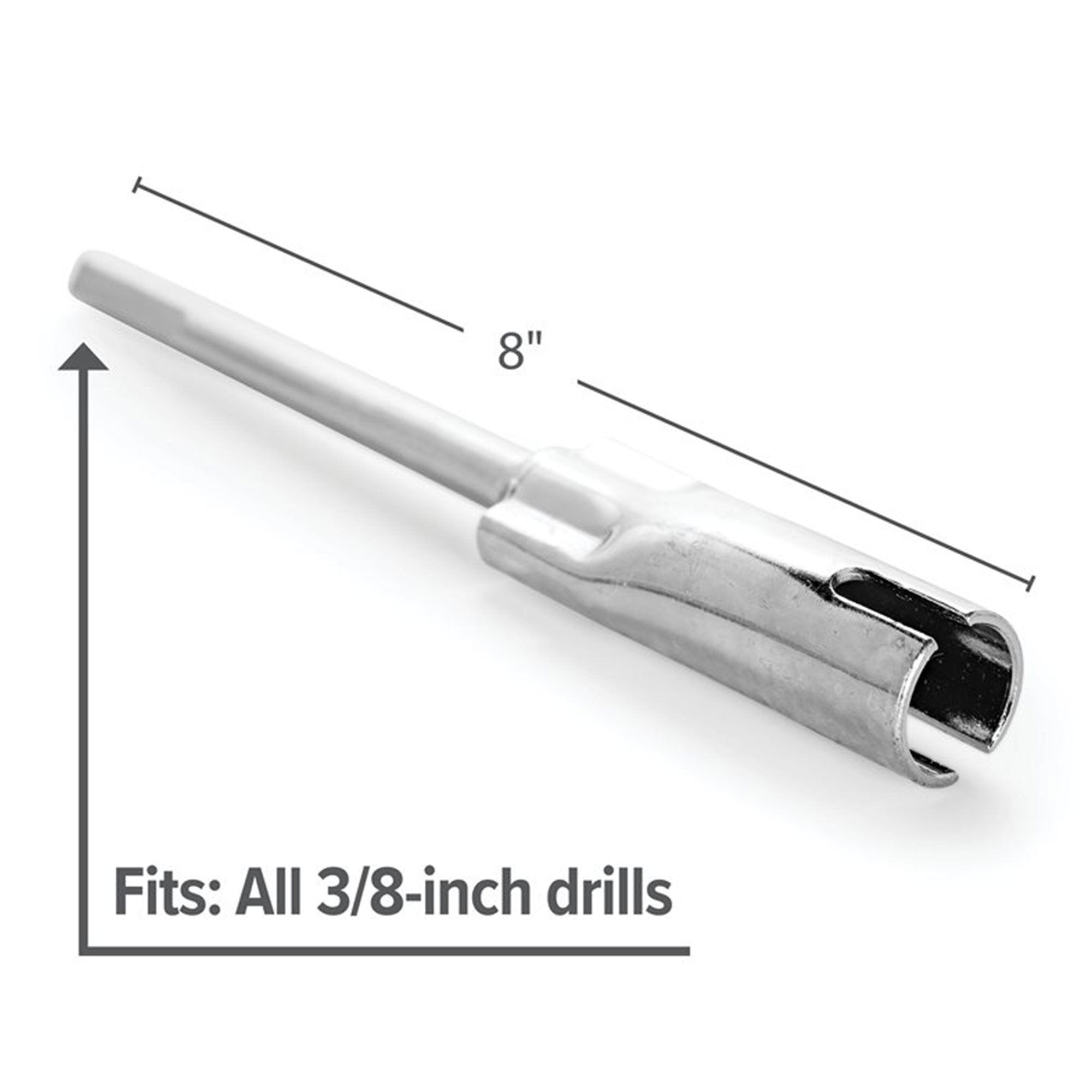 EAZ LIFT RV Scissor Jack Slotted Drill 8" Attachment Fits 3/8" Drills (Open Box) - VMInnovations