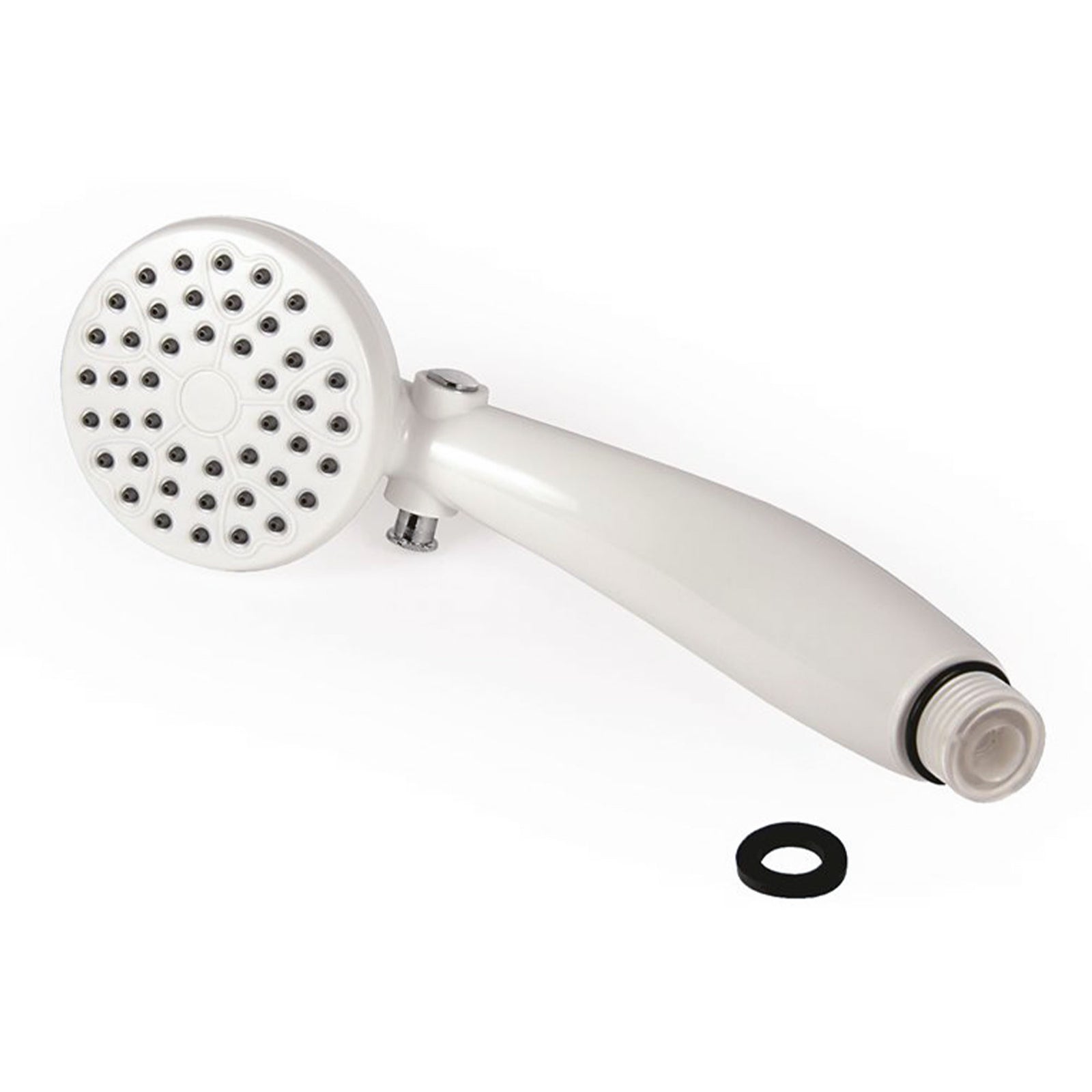 Camco 44023 Round Shower Head with On and Off Switch for RVs and Boats, White - VMInnovations
