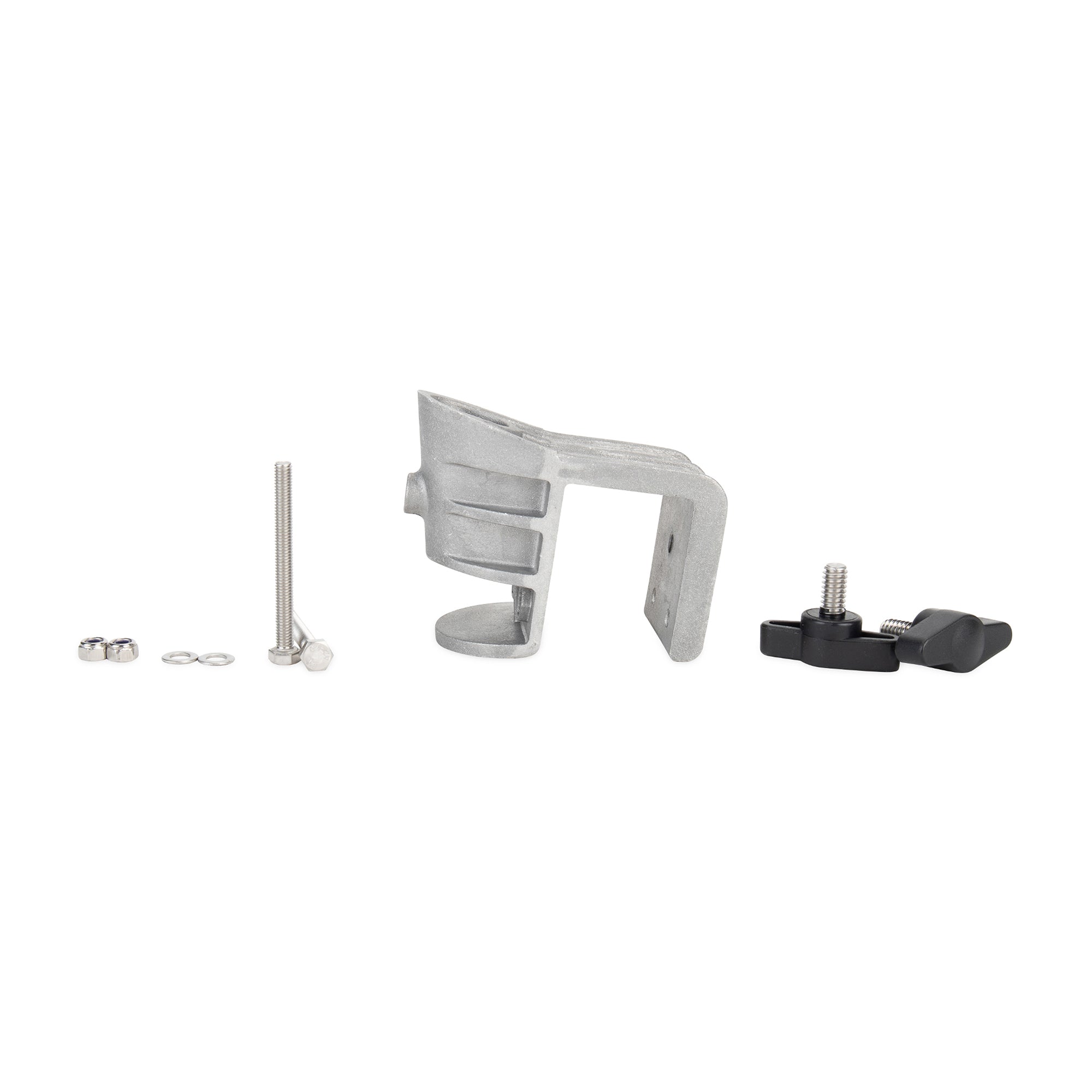 Camco Pontoon Boat Flagpole w/Screws & Mounted Hardware,Brushed Nickel(Open Box) - VMInnovations