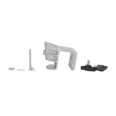 Camco Pontoon Boat Flagpole w/Screws & Mounted Hardware,Brushed Nickel(Open Box) - VMInnovations