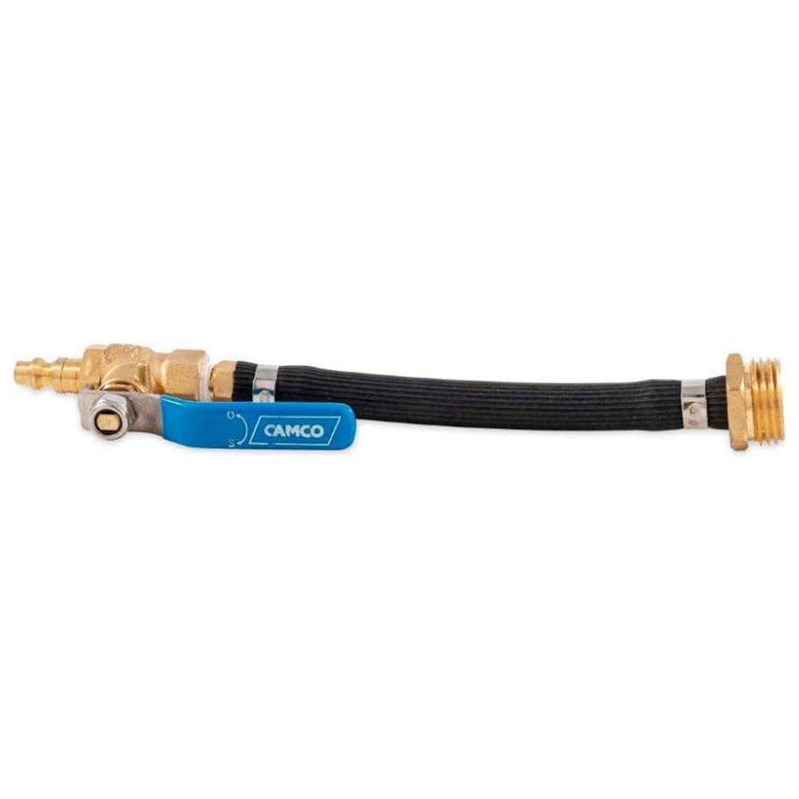 Camco 36170 RV Fresh Water Blow Out Hose Kit with Ball Valve and Brass Fittings - VMInnovations