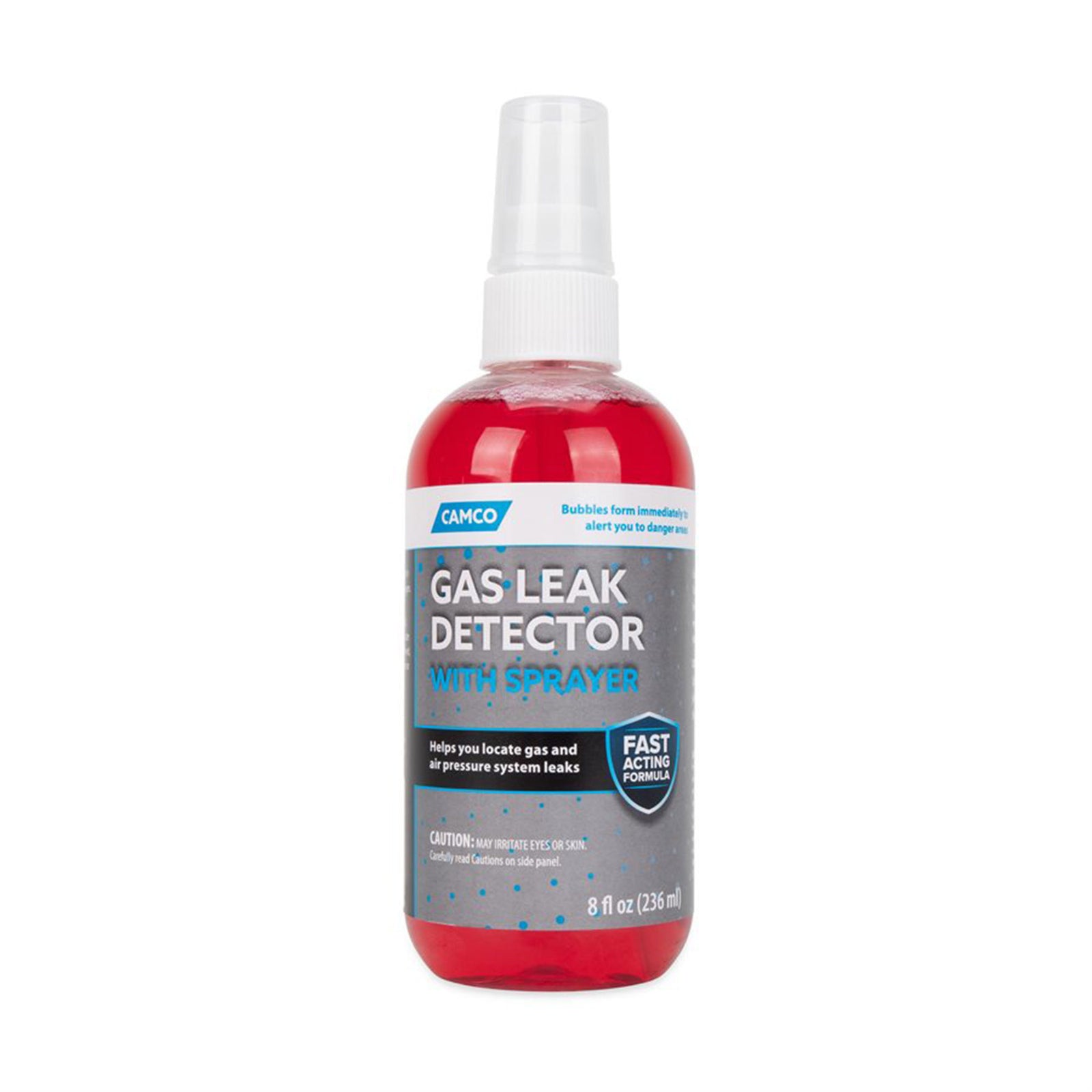 Camco RV Gas Leak Detector with Sprayer for Propane Gas Lines, 8 Ounce Bottle - VMInnovations