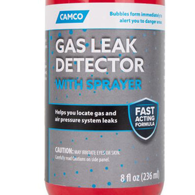 Camco RV Gas Leak Detector with Sprayer for Propane Gas Lines, 8 Ounce Bottle - VMInnovations