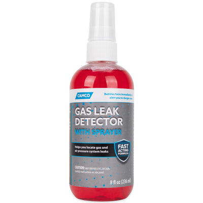 Camco RV Gas Leak Detector with Sprayer for Propane Gas Lines, 8 Ounce Bottle - VMInnovations