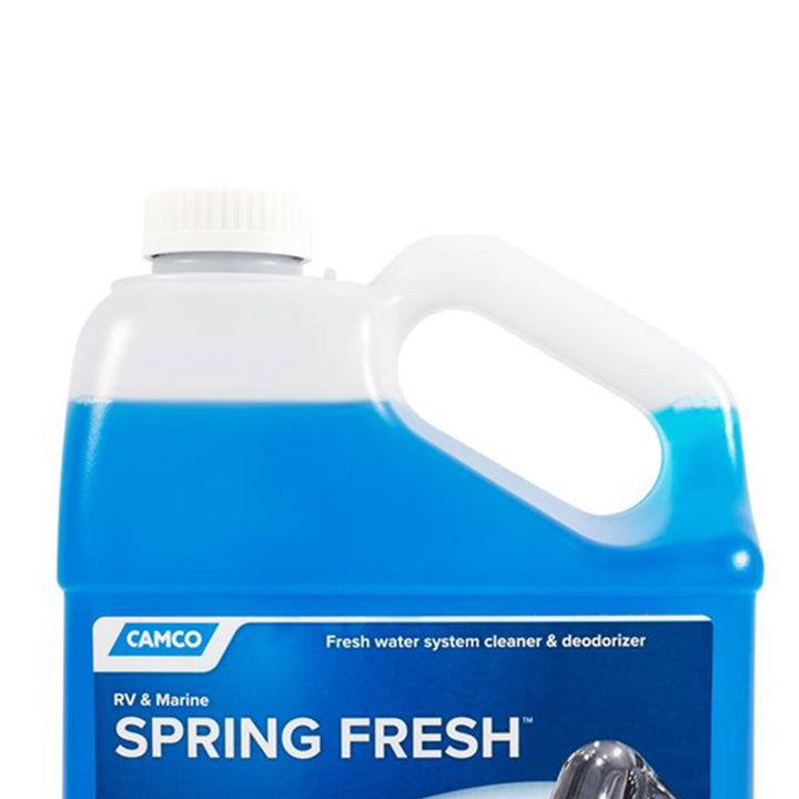 Camco TastePURE Spring Fresh 128 oz RV Water System Cleaner & Deodorizer, 2 Pack