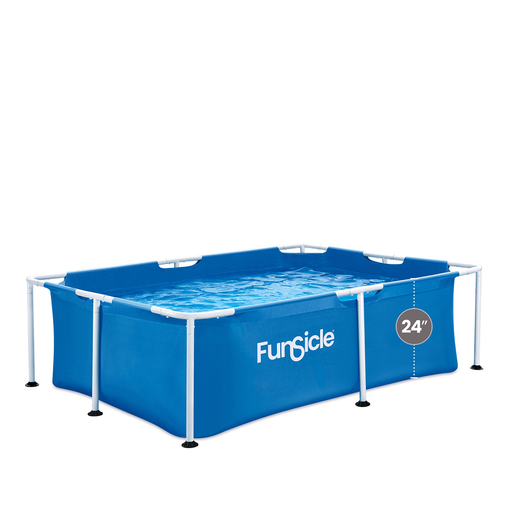 Funsicle 7 Foot Above Ground Lap Pool with SmartConnect Technology (Open Box) - VMInnovations