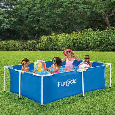 Funsicle 7 Foot Above Ground Lap Pool with SmartConnect Technology (Open Box) - VMInnovations