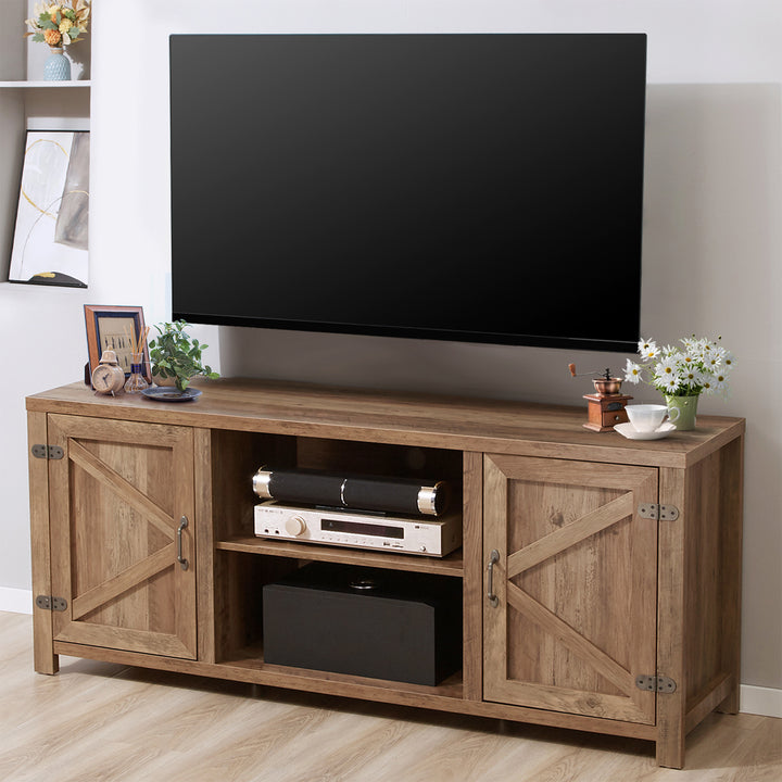 JOMEED 55 Inch TV Console Stand Table Storage Cabinet Media Entertainment Center