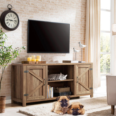 JOMEED 55 Inch TV Console Stand Table Storage Cabinet Media Center (Open Box) - VMInnovations