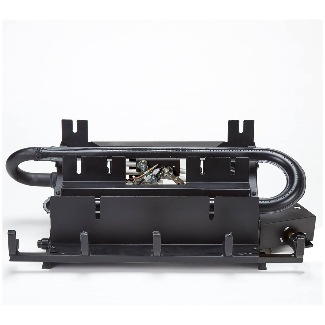 Duluth Forge 22" 32,000 BTU Natural Gas Fireplace Log Set, Winter Oak (Used) - VMInnovations