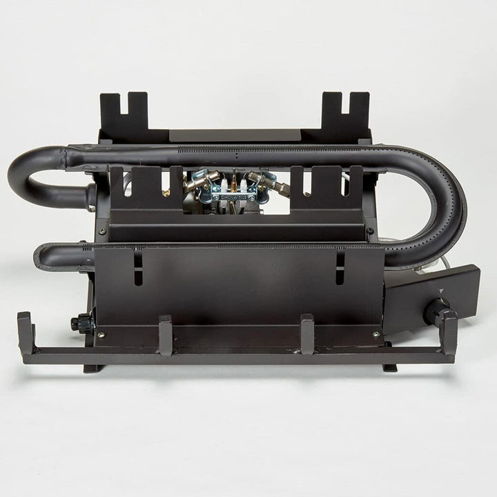 Duluth Forge 18 Inch Ventless Dual Fuel Gas Log Set with Remote, Split Red Oak - VMInnovations