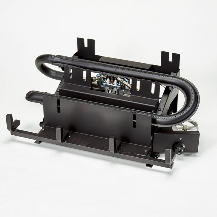 Duluth Forge 18 Inch Ventless Dual Fuel Gas Log Set with Remote, Split Red Oak - VMInnovations