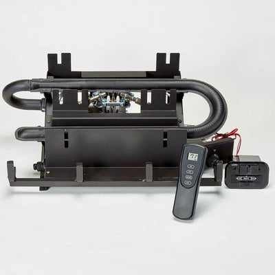 Duluth Forge 18" Ventless Dual Fuel Gas Log Set w/Remote, Red Oak(For Parts) - VMInnovations