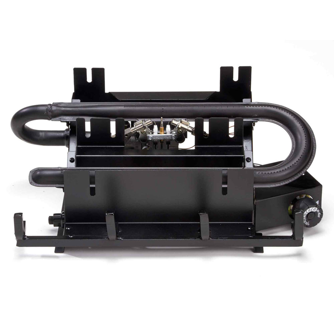 Duluth Forge 18" Ventless Gas Log Set w/ Thermostat, Stacked Red Oak (For Parts) - VMInnovations