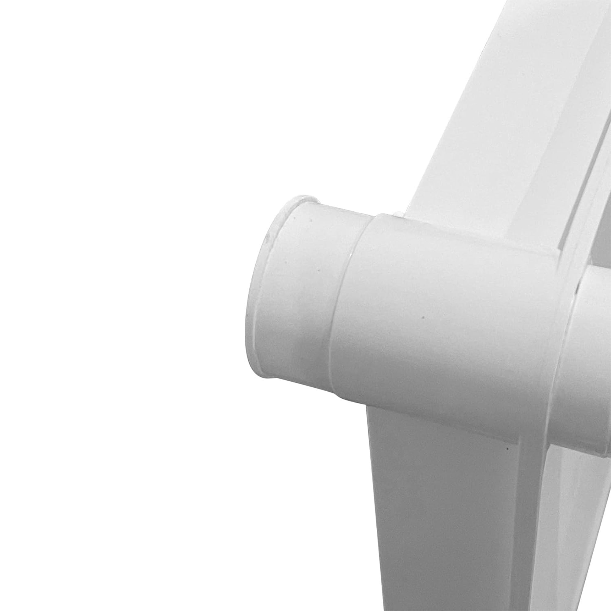 Juggernaut Storage 75.5" Plastic 5 Tier Garage/Shed Shelving Rack, White (Used) - VMInnovations