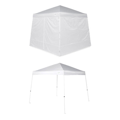 Caravan Canopy V Series 2 Slant Leg Sidewall Kit with 10x10 Instant Canopy Kit