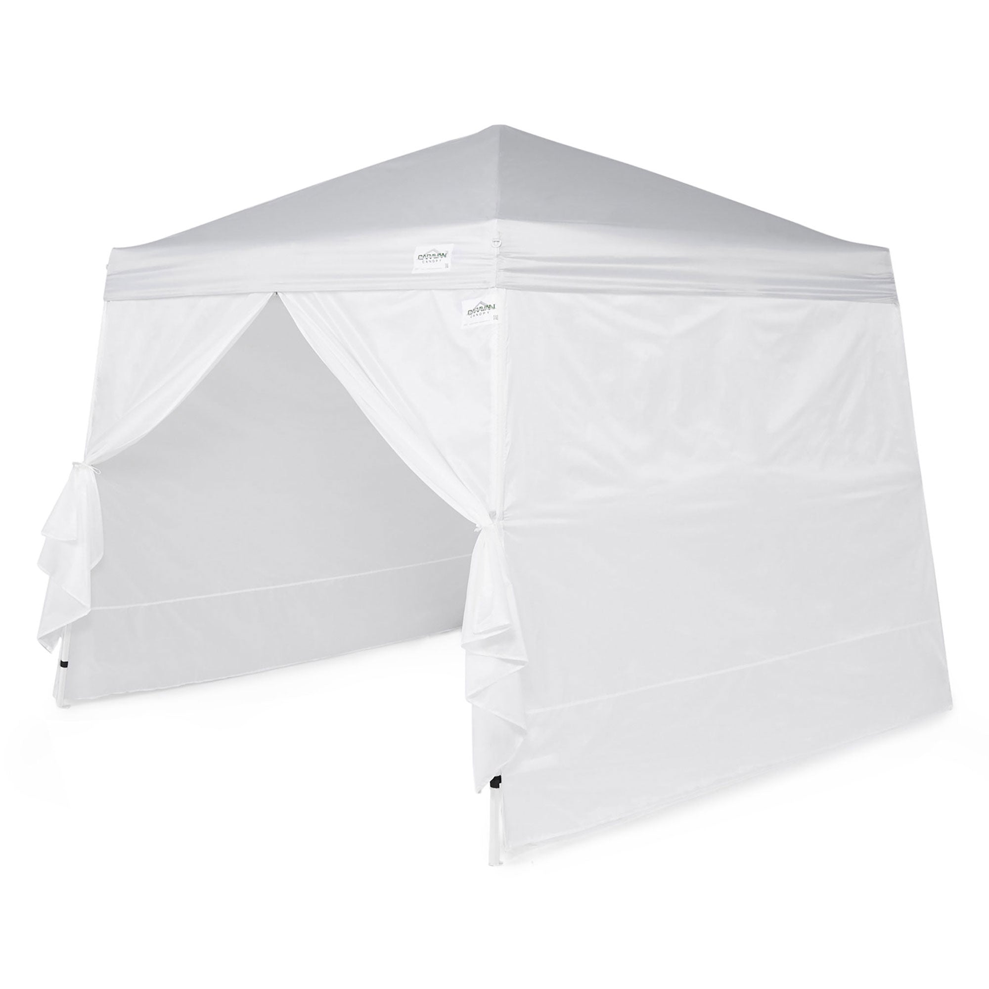 Caravan Canopy V Series 2 Slant Leg Sidewall Kit with 10x10 Instant Canopy Kit
