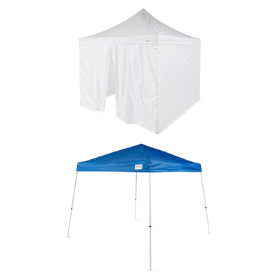 Caravan Canopy V Series Tent Sidewalls with V Series 2 Slanted Leg Pop Up Canopy