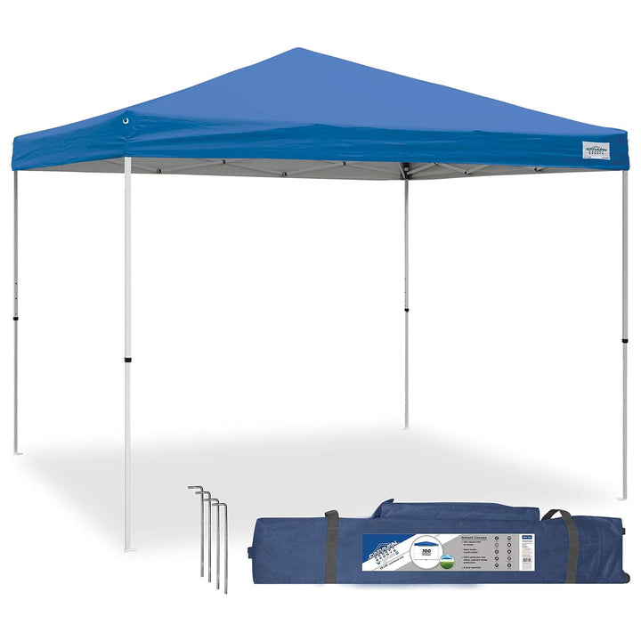 Caravan Canopy V Series Sidewall Kit and 10x10' Canopy Kit with 4 Weight Plates - VMInnovations