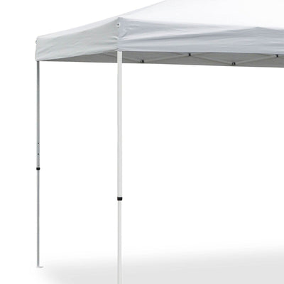 Caravan Canopy V Series Sidewalls & Straight Pop-Up Leg Tent w/Set of 4 Weights