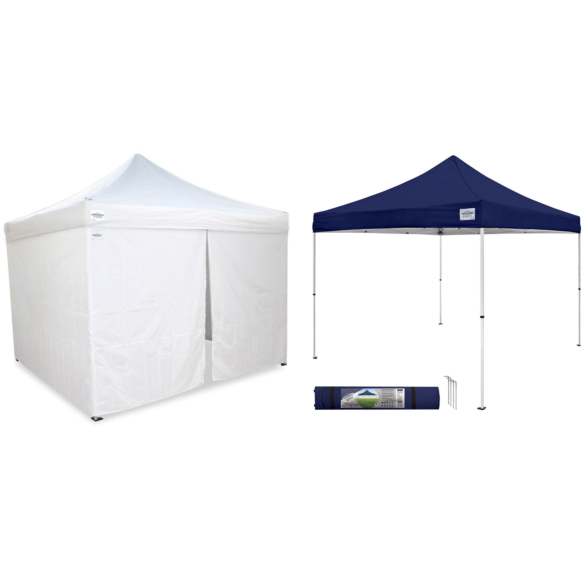 Caravan Canopy V Series Sidewall Kit & M Series Pro 2 Shade Tent w/Roller Bag