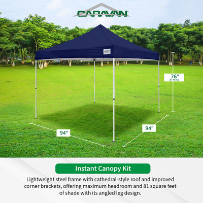 Caravan Canopy V Series Sidewall Kit & M Series Pro 2 Shade Tent w/Roller Bag