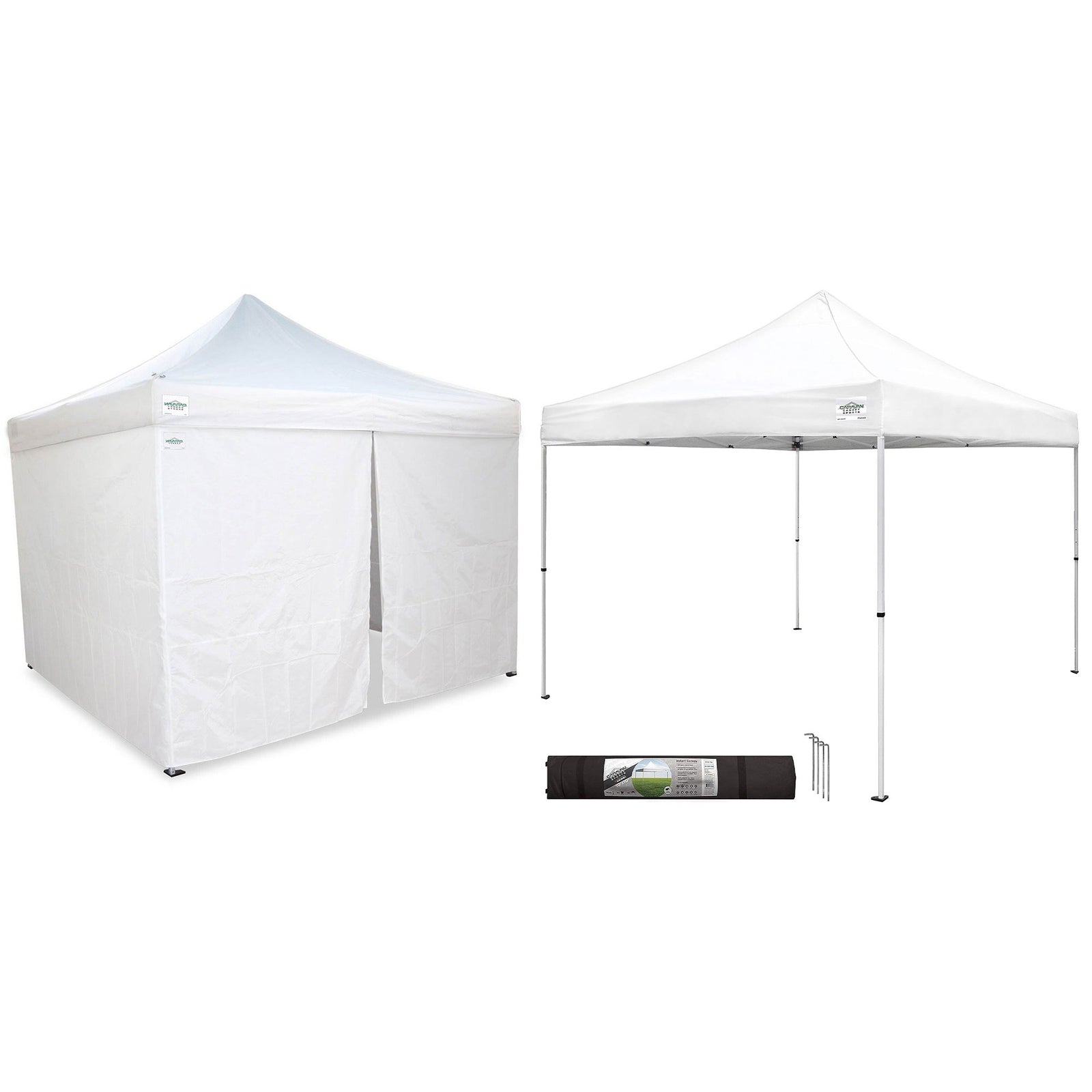 Caravan Canopy V Series Sidewall Kit & M Series Pro 2 Shade Tent w/Roller Bag - VMInnovations