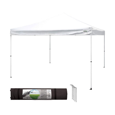Caravan Canopy Straight Leg Instant Canopy and Sidewalls w/Set of 4 Weights - VMInnovations