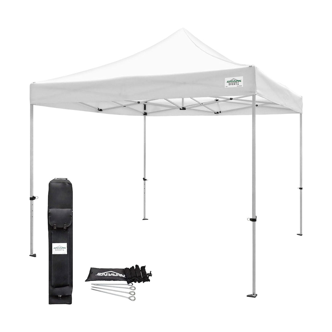 Caravan Canopy Commercial Tent Sidewalls w/TitanShade 10x10' Instant Canopy Kit