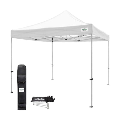 Caravan Canopy Commercial Tent Sidewalls w/TitanShade 10x10' Instant Canopy Kit - VMInnovations