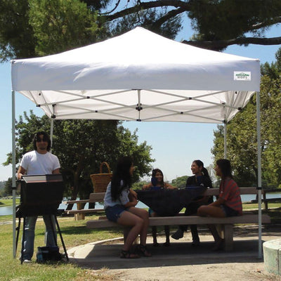 Caravan Canopy Commercial Tent Sidewalls w/TitanShade 10x10' Instant Canopy Kit - VMInnovations