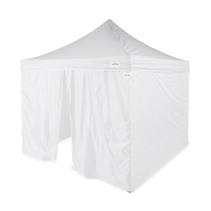 Caravan Canopy Sidewalls w/TitanShade 10x10' Instant Canopy Kit  & 4 6lb. Plates - VMInnovations