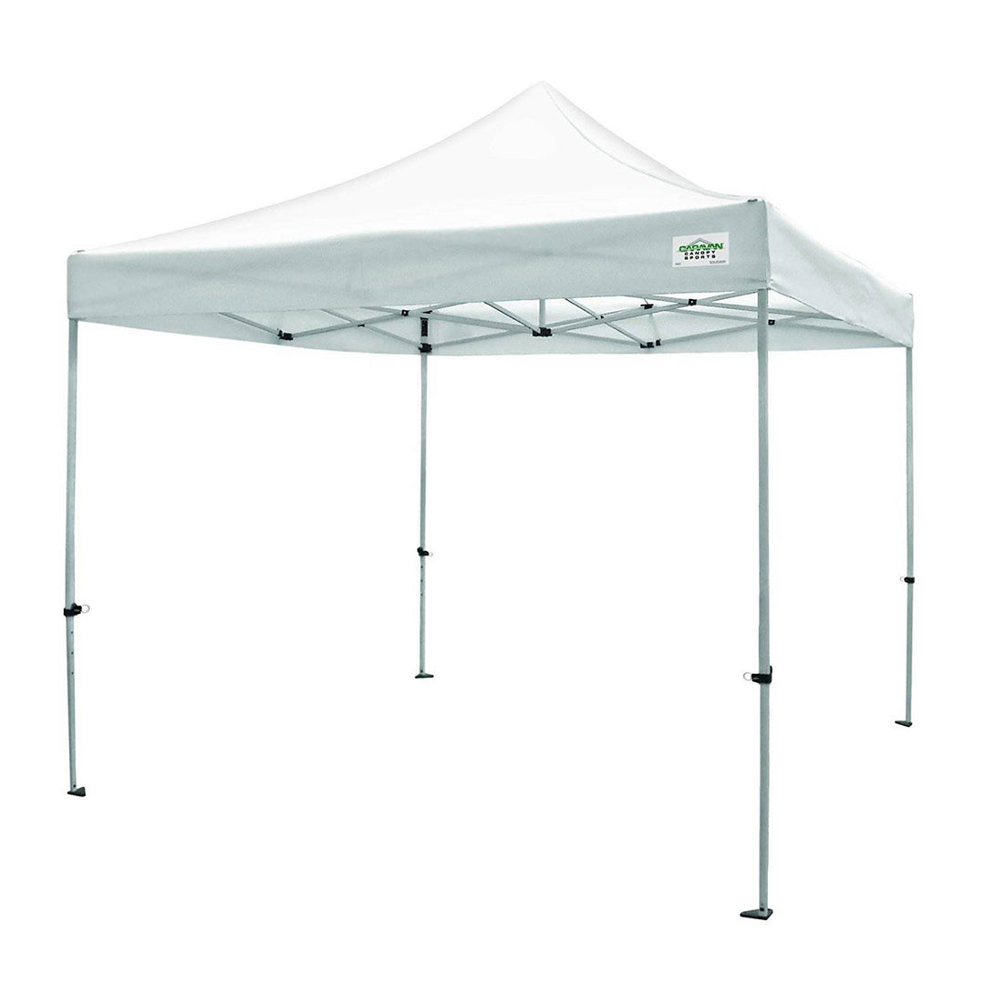 Caravan Canopy Sidewalls w/TitanShade 10x10' Instant Canopy Kit  & 4 6lb. Plates - VMInnovations