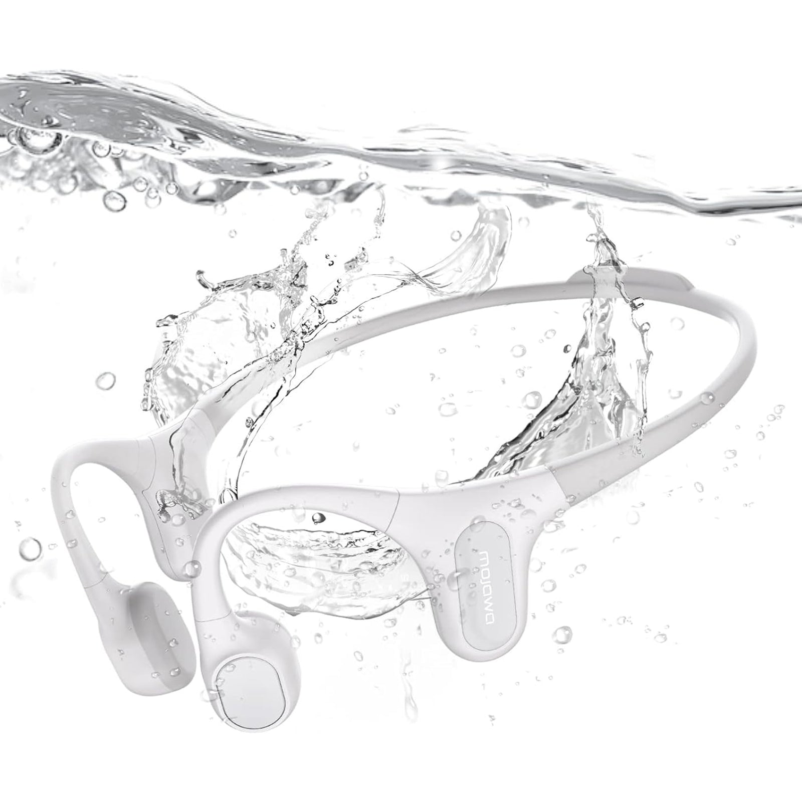 MOJAWA Run 32 GB Sports Headphones w/Bluetooth & Voice Assistant,Gray (Open Box) - VMInnovations