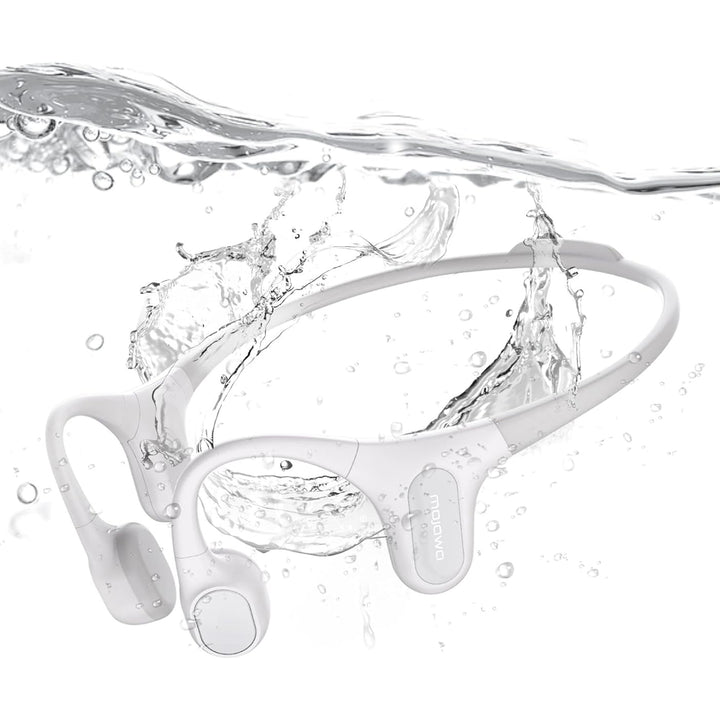 MOJAWA Run Plus 32 GB Sports Headphones w/Bluetooth & Voice Assistant,Gray(Used)