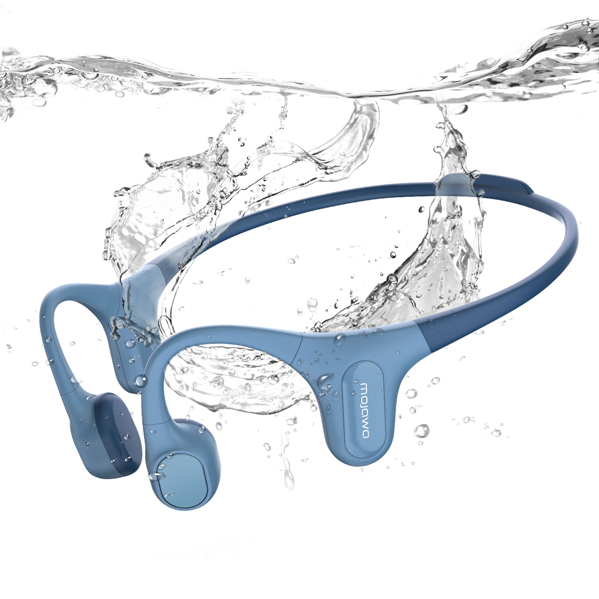 Run Plus 32GB Sport Headphones w/ Bluetooth & Voice Assistant, Blue (For Parts) - VMInnovations