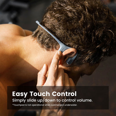 Run Plus 32GB Sport Headphones w/ Bluetooth & Voice Assistant, Blue (For Parts) - VMInnovations