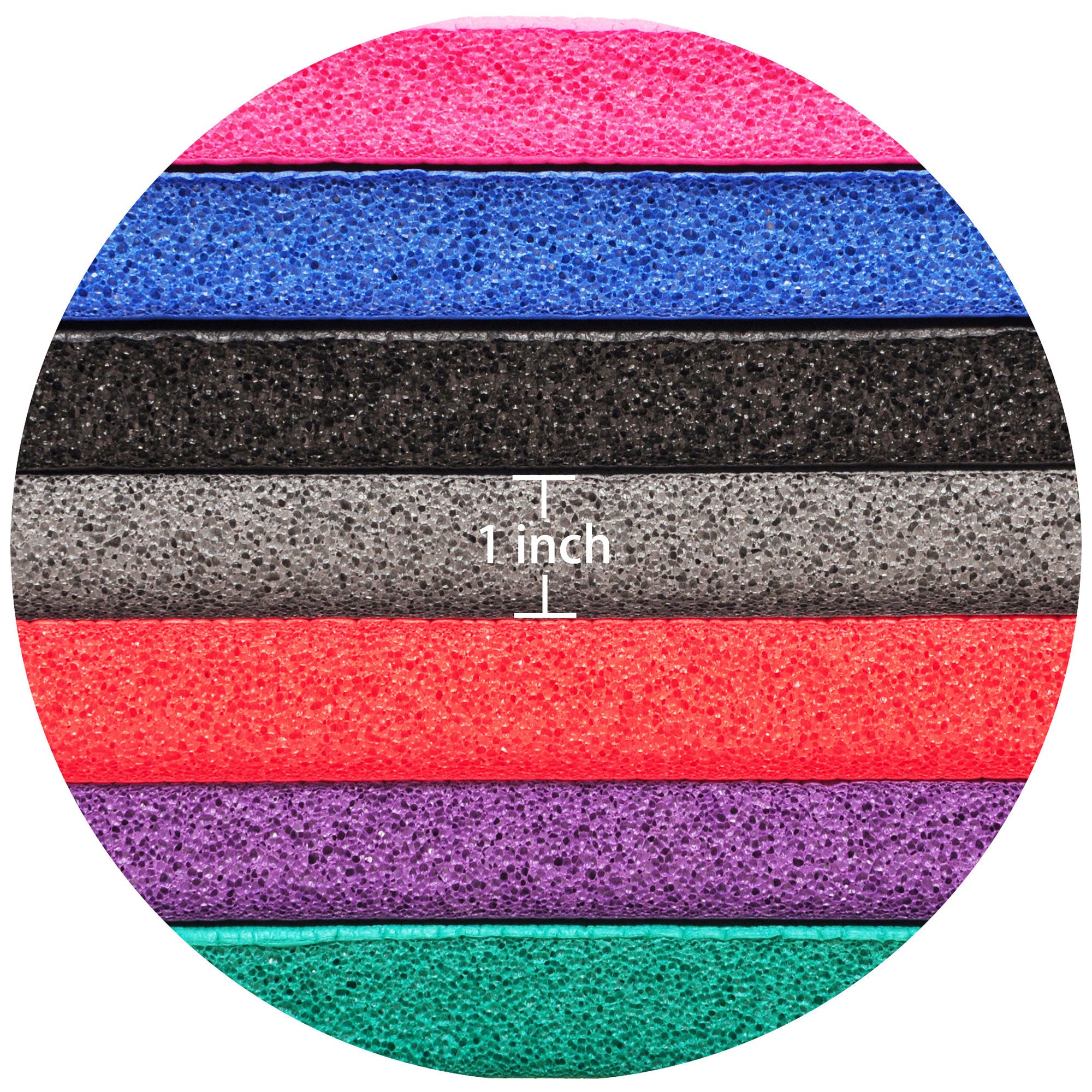 Signature Fitness 1" Extra Thick Exercise Yoga Mat w/ Carry Strap, Gry(Open Box) - VMInnovations