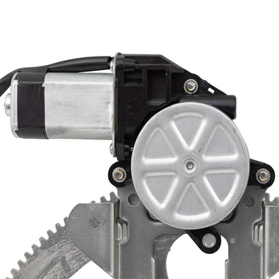 Brock Replacement Passenger's Front Power Window Lift Regulator with Motor, Left