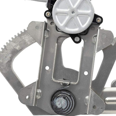 Brock Replacement Passenger's Front Power Window Lift Regulator with Motor, Left