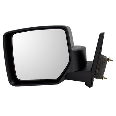 Brock Manual Left Side View Mirror for 07-17 Jeep Patriot,Black (Open Box) - VMInnovations