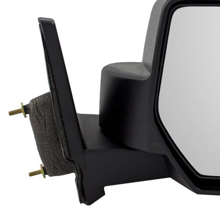 Brock Manual Left Side View Mirror for 07-17 Jeep Patriot,Black (Open Box) - VMInnovations