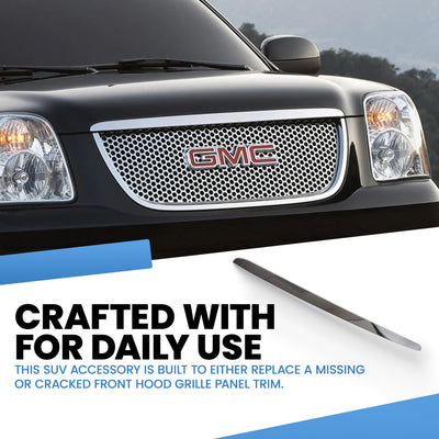 Brock Chrome Front Hood Grille Panel Trim Molding for 07-14 Yukon (Used) - VMInnovations