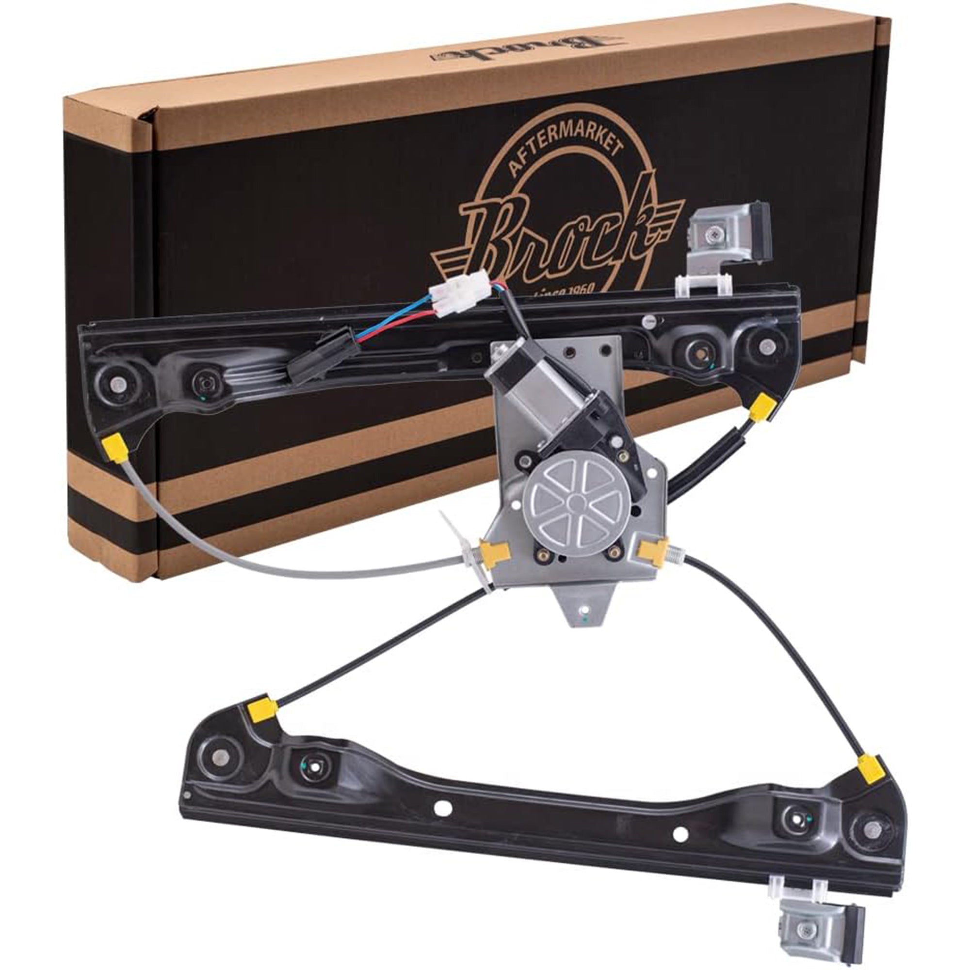 Brock Passengers Front Power Window Lift Regulator with Motor, Right (Open Box) - VMInnovations