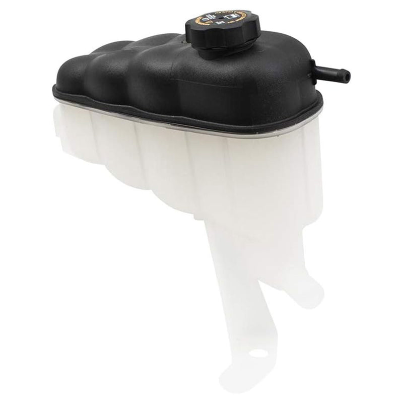 Brock Plastic Truck Coolant Recovery Reservoir Tank with Cap, Black (Open Box)